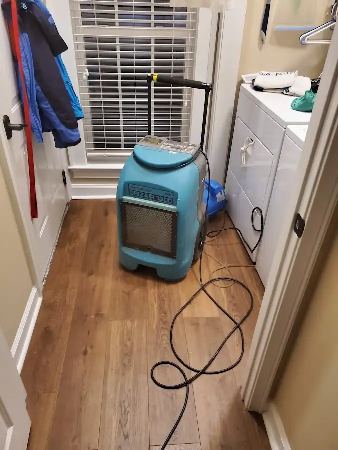 Commercial dehumidifier deployed for Flood Damage Cleanup in Corvallis